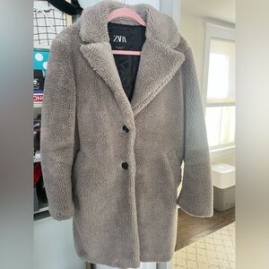 Zara Teddy Coat